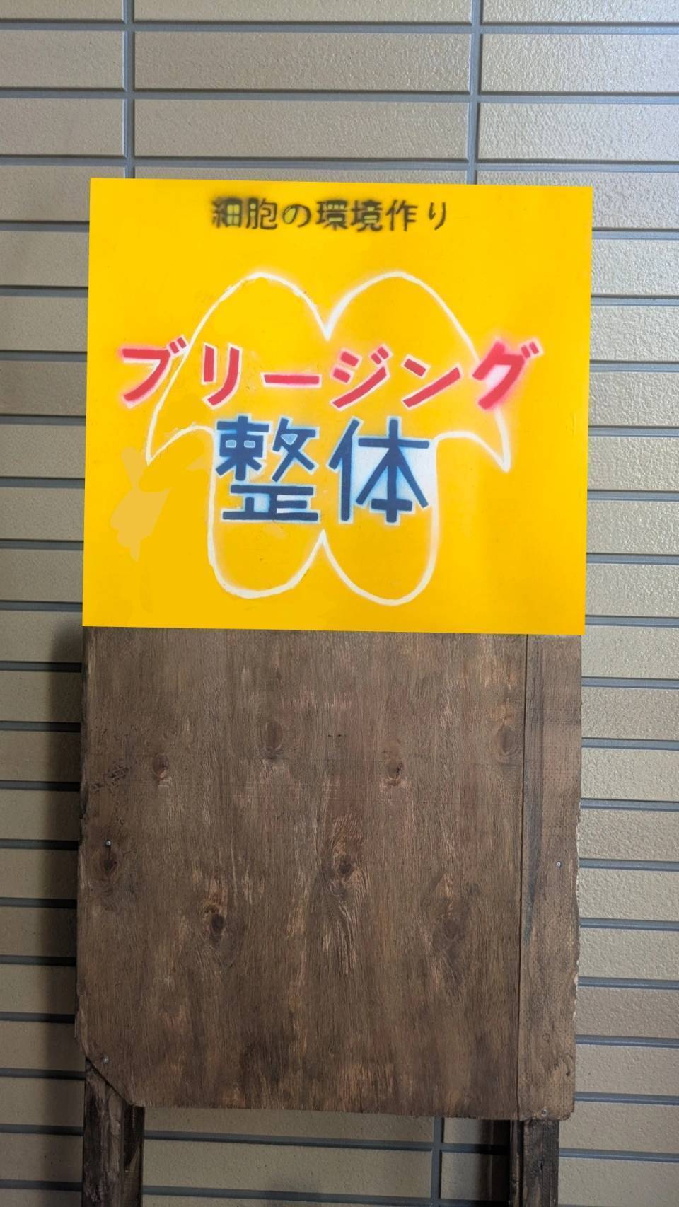 中川区で整体なら細胞の環境作り中川区ブリージング整体
